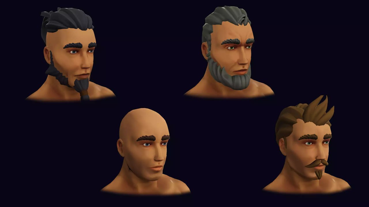 Modular Character - Fantasy RPG Human Male📱 - изображение 3